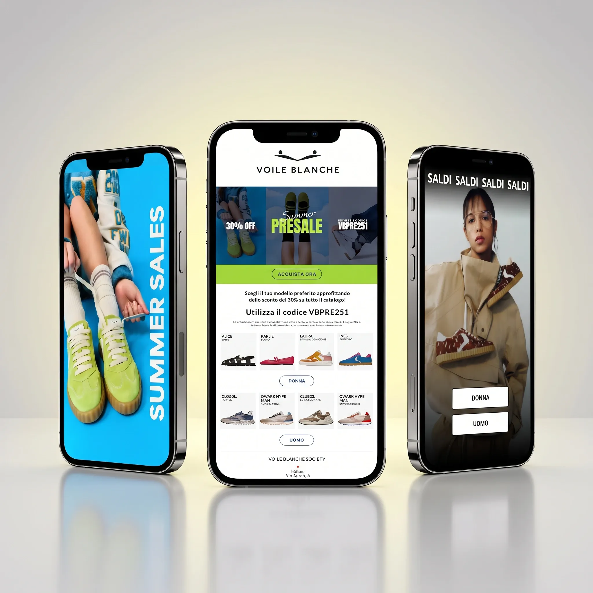 Voile Blanche: Newsletter su misura, campagna dopo campagna (3)